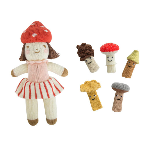 Mini Pippa + Mushroom Finger Puppets Gift Set