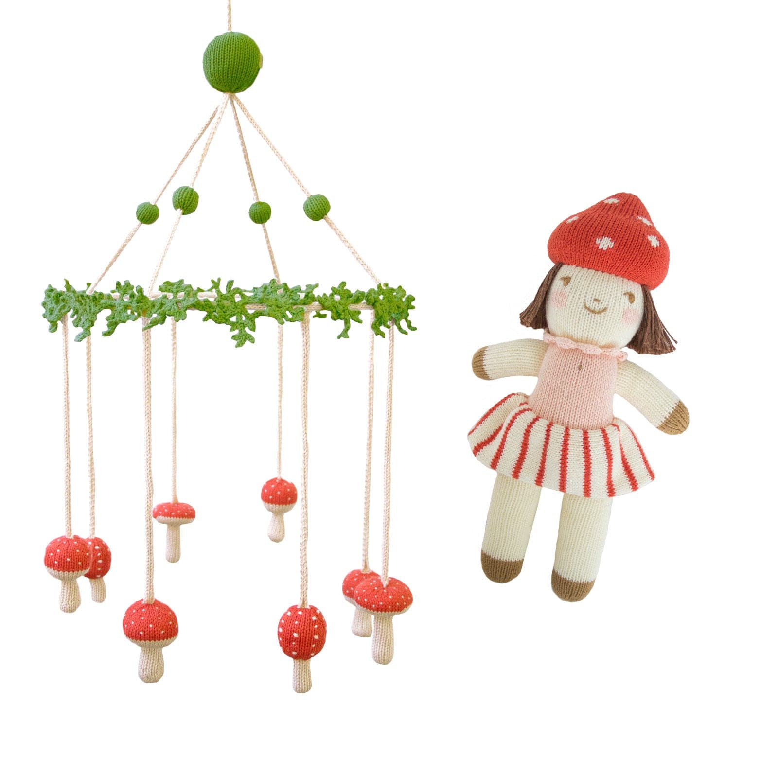 Mini Pippa + Mushroom Amanita Mobile Bundle