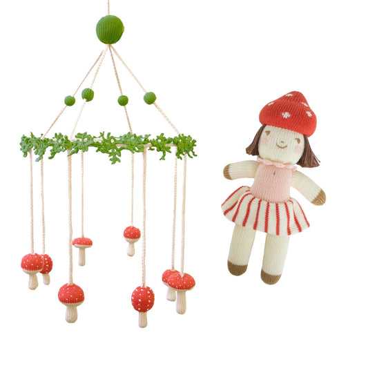 Mini Pippa + Mushroom Amanita Mobile Bundle