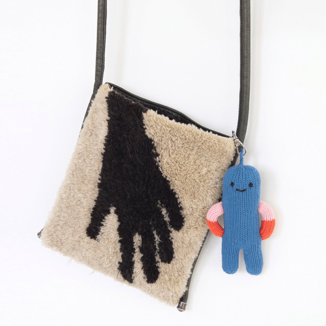 Bag Charm Hold Me Cobalt