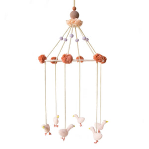 Pink Geese Mobile