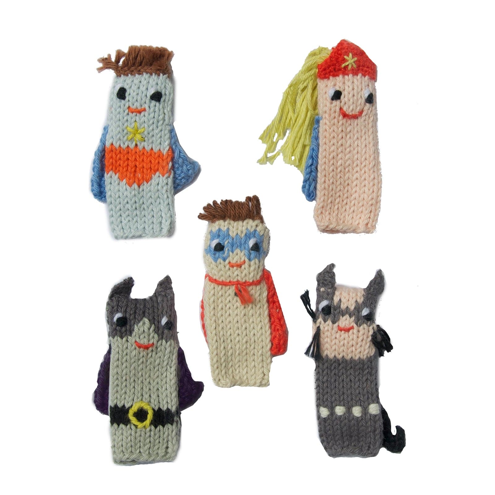 Finger Puppets Super Hero (set 5)