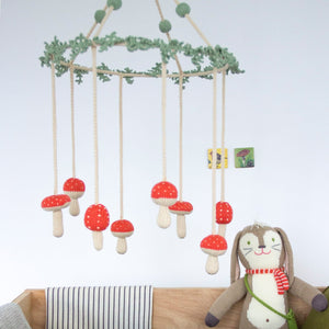 Amanita Mushroom Mobile