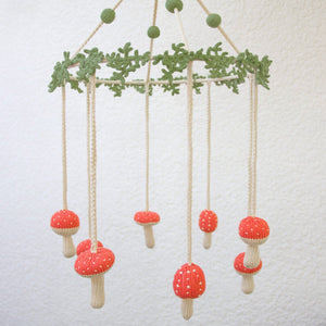 Amanita Mushroom Mobile