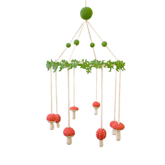 Amanita Mushroom Mobile