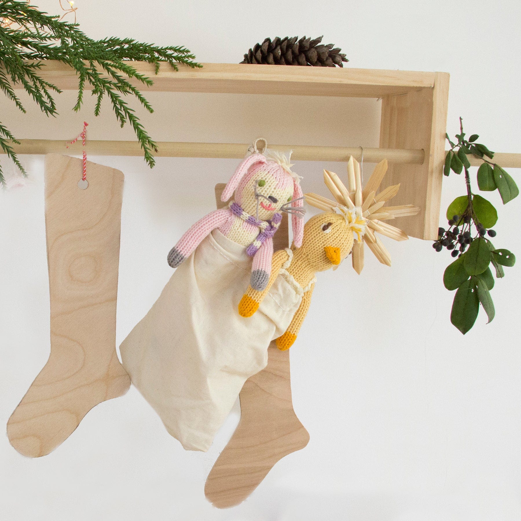 Bunny Rattle Fleur
