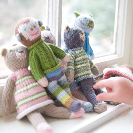 School Book Boy Monkey Rattle