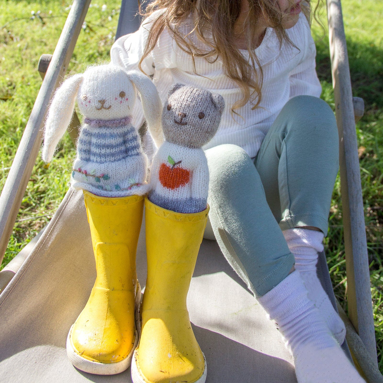 Happy Go Lucky Bear Doll