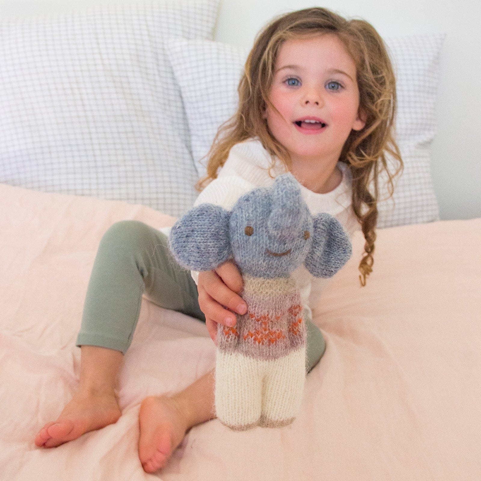 Happy Go Lucky Elephant Doll