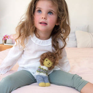 Happy Go Lucky Lion Doll