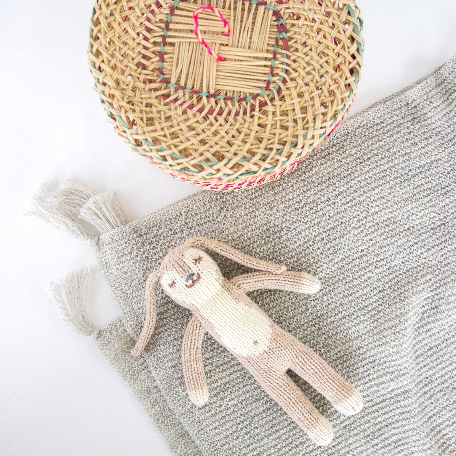 Bunny Rattle Honey
