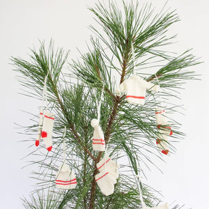 Holiday Ornaments Little Knits Set (4pcs)
