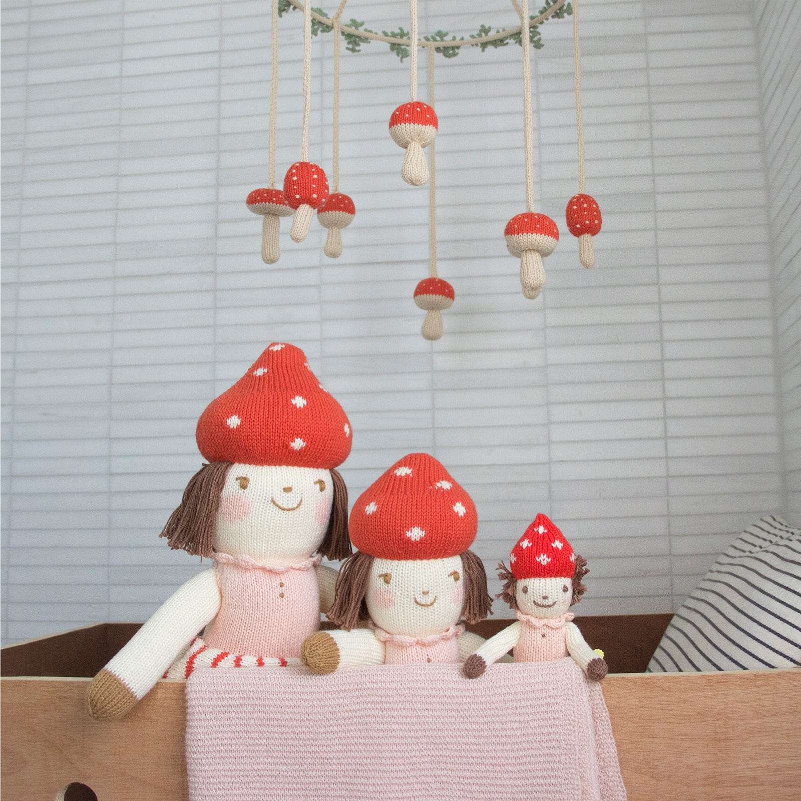 Mini Pippa + Mushroom Amanita Mobile Bundle
