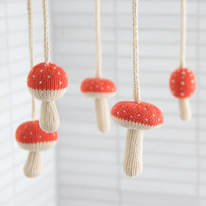 Amanita Mushroom Mobile