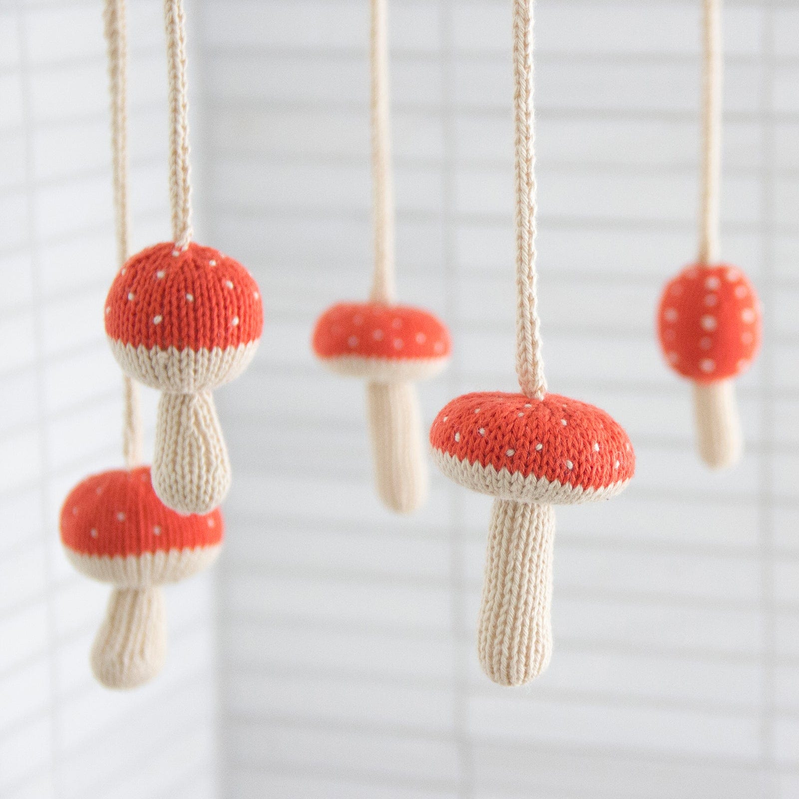 Amanita Mushroom Mobile