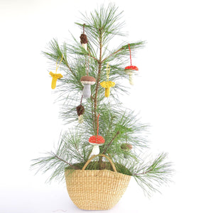 Holiday Ornaments Mushrooms Set (4pcs)