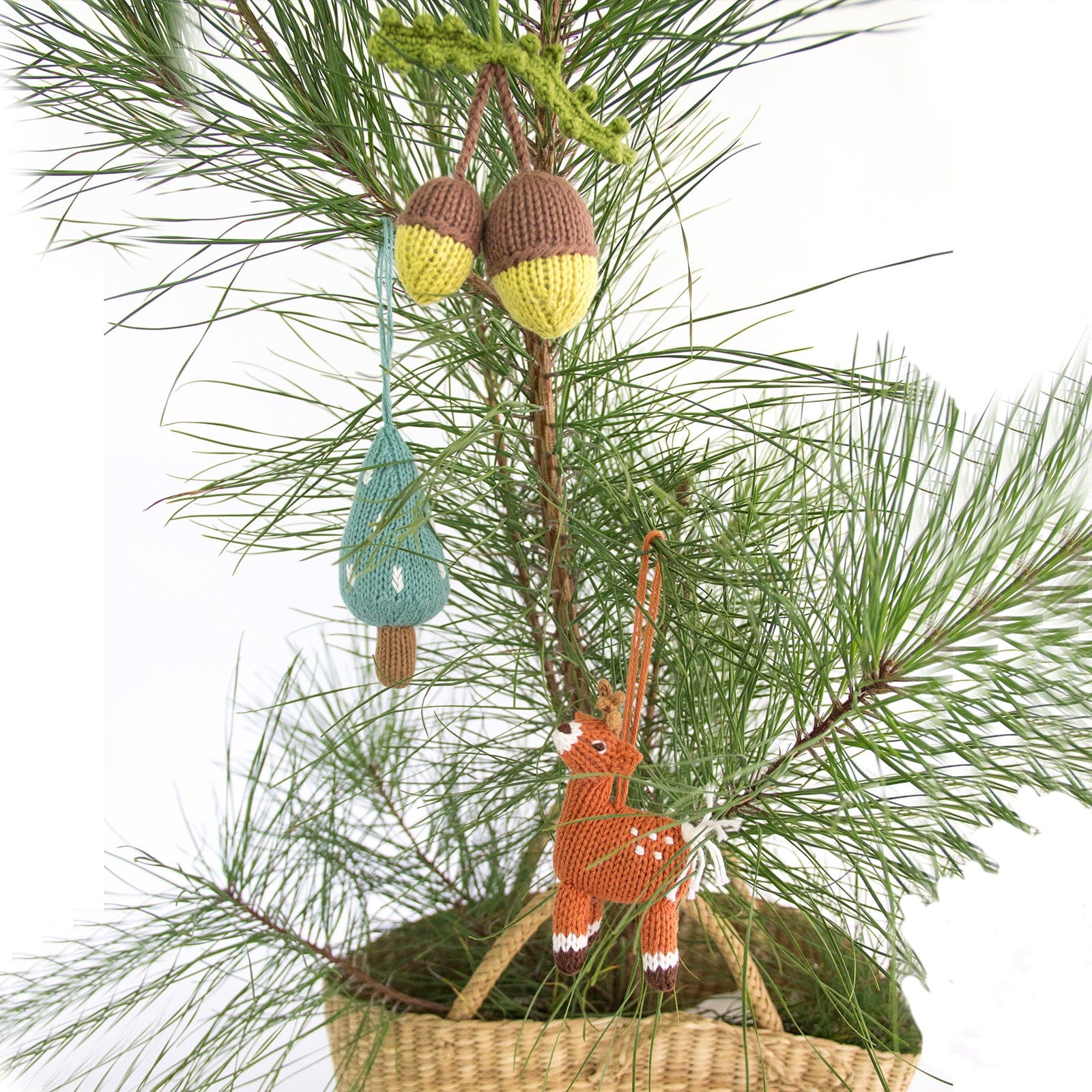 Holiday Ornaments Woodland Set (3pcs)